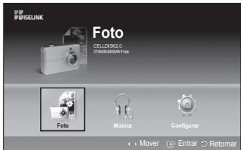 SAMSUNG PS50A550 - Utilizar o menu WISELINK - 3