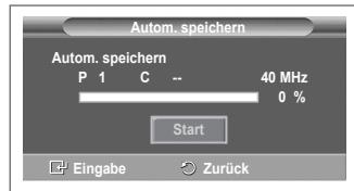 SAMSUNG PS50A550 - Automatisches Speichern von Kanälen - 3