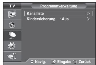 SAMSUNG PS50A550 - Sender hinzufügen/sperren - 2
