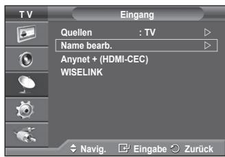 SAMSUNG PS50A550 - Gerätenamenbearbeiten - 1