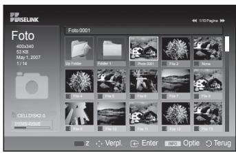 SAMSUNG PS50A550 - Se lijst Foto (JPEG) gebruiken - 2