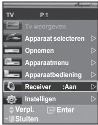SAMSUNG PS50A550 - Luisteren via een ontvanger - 1