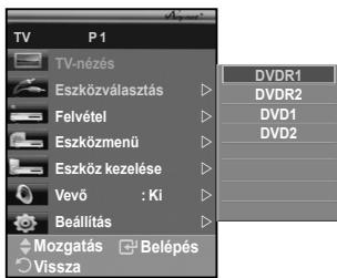 SAMSUNG PS50A550 - Valtas es kereses az Anynet+ eszkozk kozott - 1