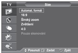 SAMSUNG PS50A550 - Müzete zadat podrobná nastavení obrazu. - 3