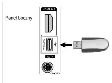 SAMSUNG PS50A550 - Korzystanie z funkcji WISELINK - 1