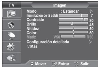 SAMSUNG PS50A550 - Visualización de los menus - 1