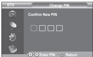 SAMSUNG PS50A557 - Change PIN / Parental Lock - 6