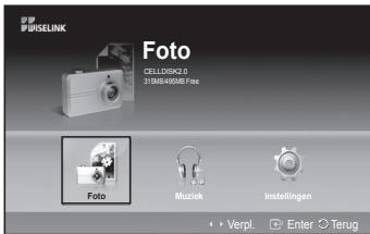 SAMSUNG PS50A557 - Het menu WISELINK gebruiken - 3