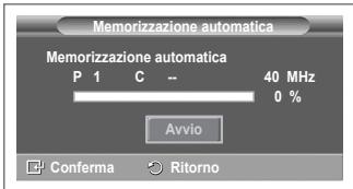 SAMSUNG PS50A557 - Memorizzazione automatica dei canali - 3