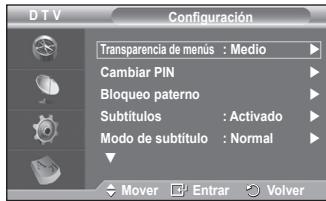 SAMSUNG PS50A557 - Bloqueo paterno/Cambiar PIN - 1