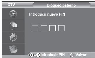 SAMSUNG PS50A557 - Bloqueo paterno/Cambiar PIN - 5