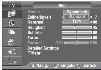 SAMSUNG PS50A557 - Sie können den Bildstandard auswahlen, der für ihre Sehgewohnheiten am besten geeignet ist. - 2