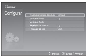 SAMSUNG PS50A557 - Utilizar o Menu Configurar - 2