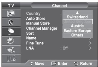 SAMSUNG PS50A557 - Storing Channels Automatically - 1