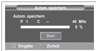 SAMSUNG PS50A557 - Automatisches Speichern von Kanälen - 3