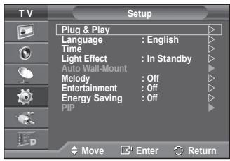 SAMSUNG PS50A557 - Language / Light Effect / Melody / Entertainment / Energy Saving / PIP - 1