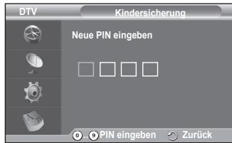 SAMSUNG PS50A557 - PINändern/Kindersicherung - 5