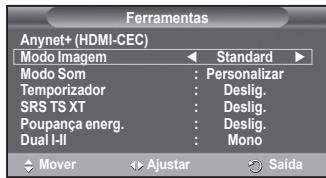 SAMSUNG PS50A557 - Configuração Fácil - 3