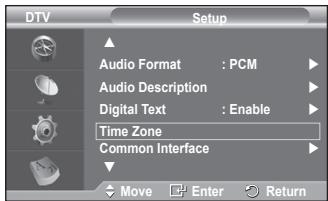 SAMSUNG PS50A557 - Time Zone (Spain only) - 1