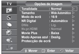 SAMSUNG PS50A557 - Pode específicar definições detalhadas da imagem. - 2