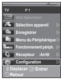 SAMSUNG PS50A557 - Les fonctions d'anynet+ emploient les réglages suivants. utilisation de la fonction anynet+ - 1