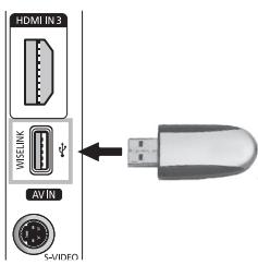 SAMSUNG PS50A557 - Uporaba funkcije WISELINK - 1
