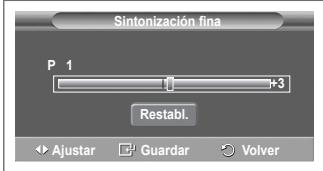 SAMSUNG PS50A557 - Asignación de nombres a los canales - 4