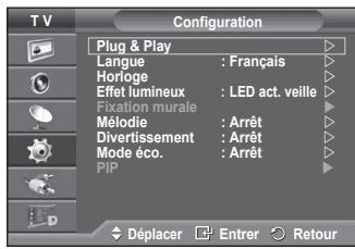 SAMSUNG PS50A557 - Mise hors tension automatique - 6