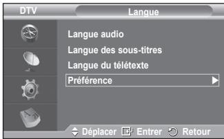 SAMSUNG PS50A557 - Préférence - 2