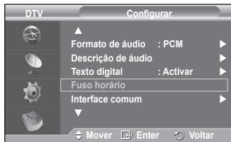 SAMSUNG PS50A557 - Fuso horario (Apenas Espanha) - 5