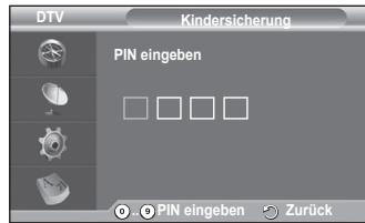 SAMSUNG PS50A557 - PINändern/Kindersicherung - 4
