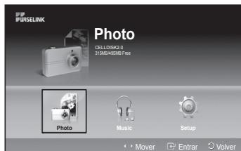 SAMSUNG PS50A557 - Uso de la referencia WISELINK - 5