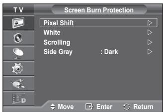 SAMSUNG PS50A557 - Screen Burn Protection - 1
