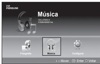 SAMSUNG PS50A557 - Utilizar o Menu de Opções - 1