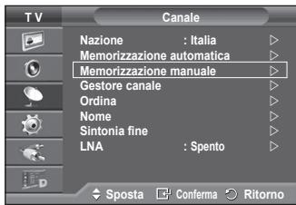 SAMSUNG PS50A557 - Modalità del canale - 1