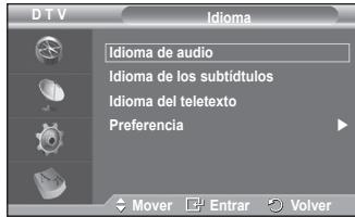 SAMSUNG PS50A557 - Idioma de audio/Idioma de los subtitulos/Idioma del teletexto - 1