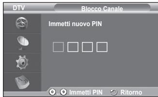 SAMSUNG PS50A557 - Cambia PIN / Blocco Canale - 5