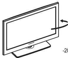 SAMSUNG PS50A557 - Uporaba stojala - 2