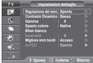 SAMSUNG PS50A557 - Personalizzazione delle impostazioni dell'immagine - 3