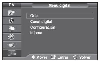 SAMSUNG PS50A557 - Previsualización del sistema de manos del DTV - 4