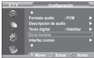 SAMSUNG PS50A557 - Zona horaria (Sólo España) - 5