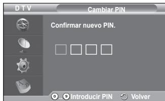 SAMSUNG PS50A557 - Bloqueo paterno/Cambiar PIN - 6