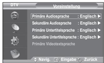 SAMSUNG PS50A557 - Voreinstellung - 3