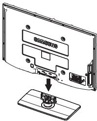SAMSUNG PS50A557 - How to assemble the Stand-Base (depending on the model) - 1