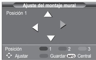 SAMSUNG PS50A557 - Memorización de la posición - 5