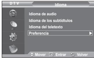 SAMSUNG PS50A557 - Preferencias - 1