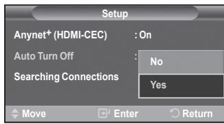 SAMSUNG PS50A557 - Easy Setting (Enostavna nastavitev) - 3
