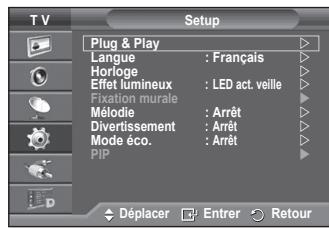 SAMSUNG PS50A557 - - PIP: marche/arrêt - 2