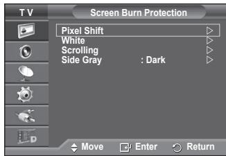 SAMSUNG PS50A557 - Screen Burn Protection - 1