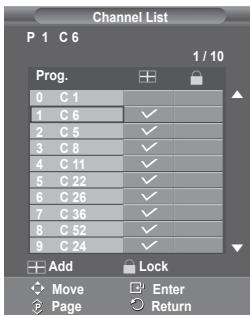 SAMSUNG PS50A557 - Channel mode - 3